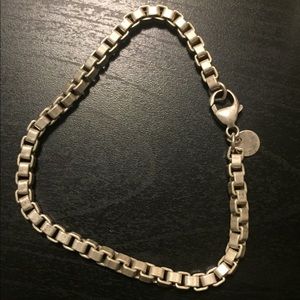 Tiffany & Co 925 Sterling Silver Chain Bracelet